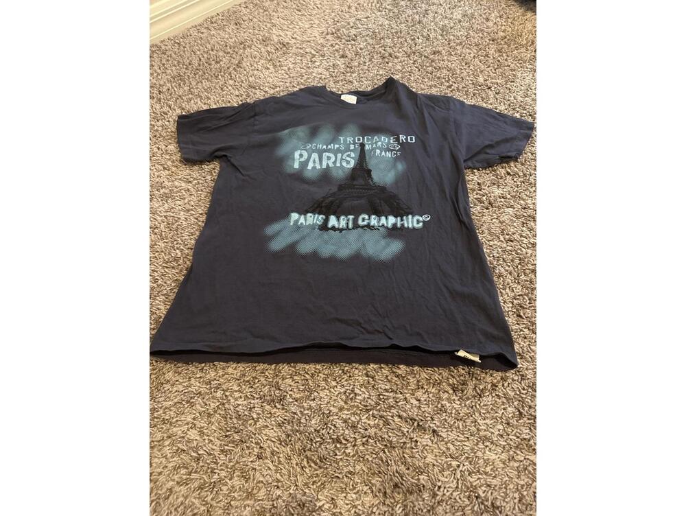 Magic Blue Label Boys SMall Navy Graphic Casual T-Shirt